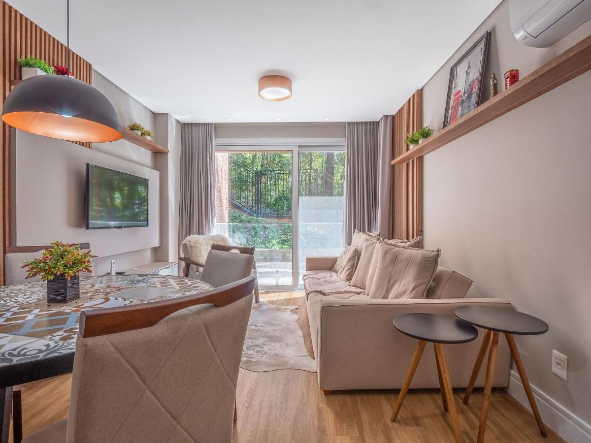 Alpes Da Montanha 304 - Apartamento Em กรามาโด ภายนอก รูปภาพ